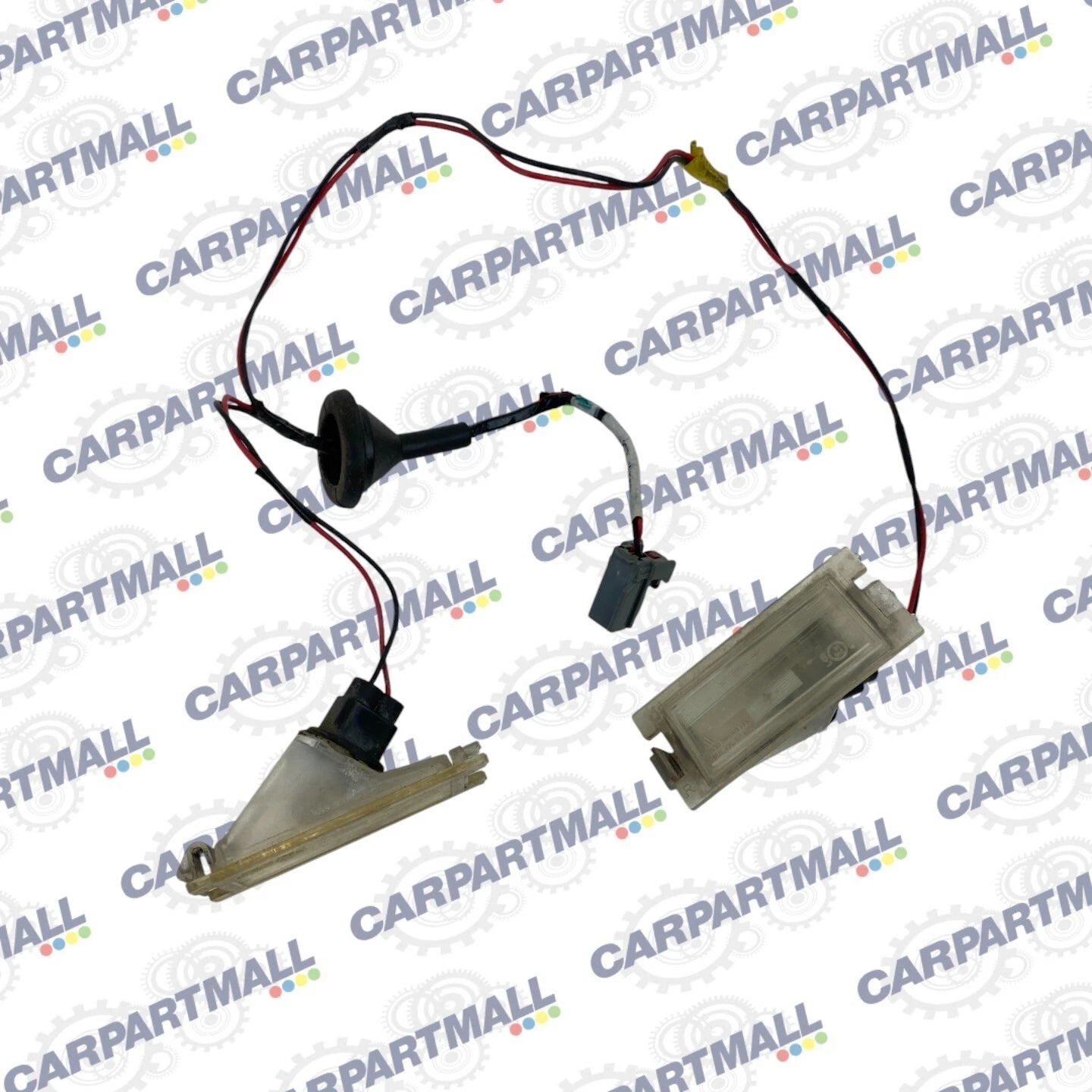 07 08 09 10 11 12 DODGE CALIBER REAR LICENSE PLATE LIGHT LAMP SET PAIR OEM