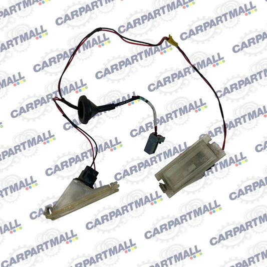 07 08 09 10 11 12 DODGE CALIBER REAR LICENSE PLATE LIGHT LAMP SET PAIR OEM