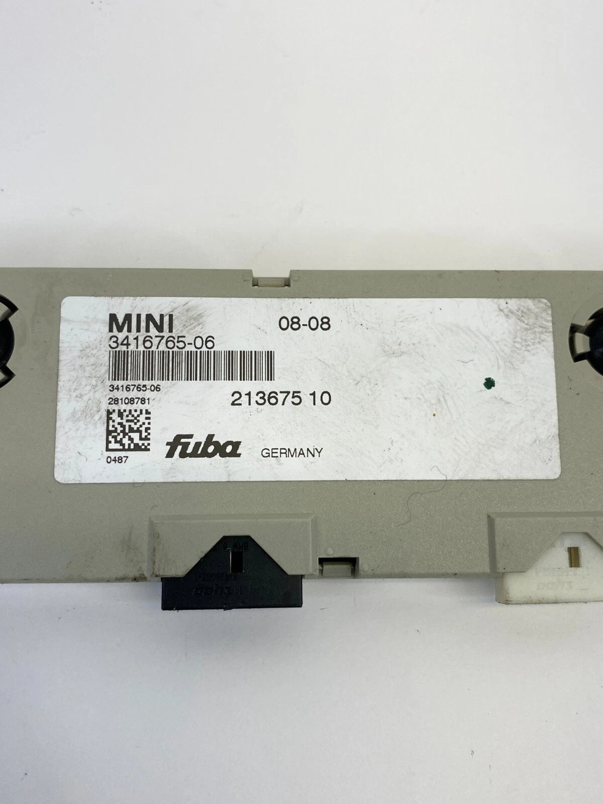 07-13 MINI COOPER BASE R56 1.6L RADIO ANTENNA BOOSTER AMPLIFIER 3416765-06 OEM
