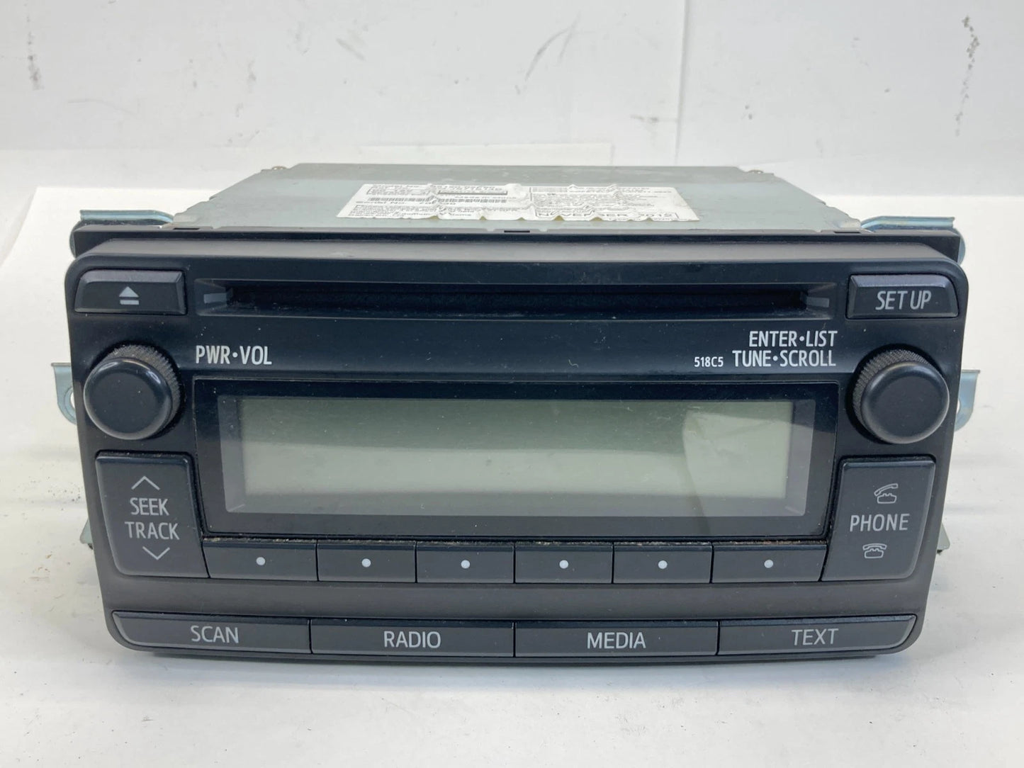 2012 2013 TOYOTA COROLLA AM/FM CD PLAYER RADIO RECEIVER 86120-02F90 OEM