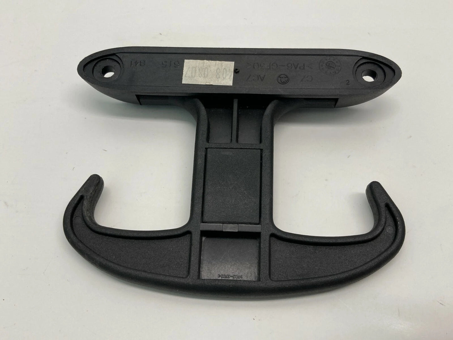 04-11 AUDI A6 SEDAN REAR TRUNK GROCERY HOOK CARGO HANGER MOUNTS TRIM 6Y5867615