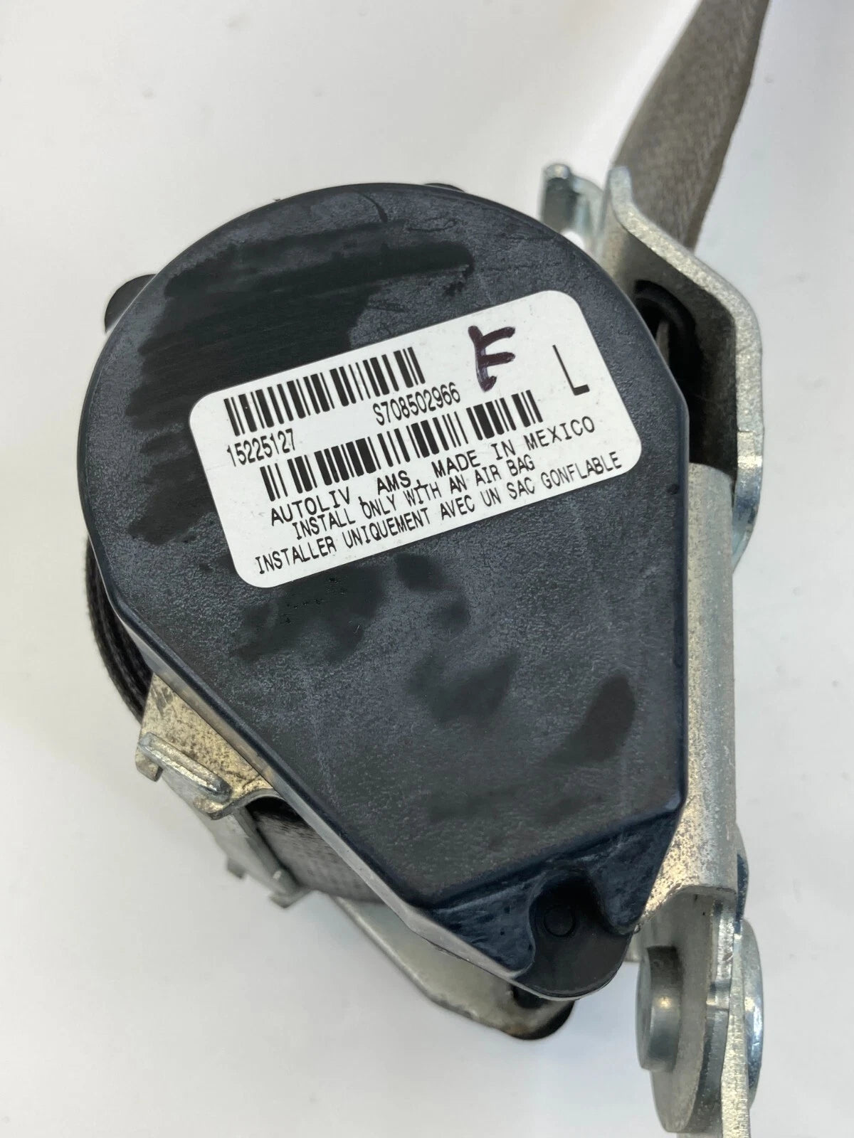 2006-2008 PONTIAC GRAND PRIX LEFT FRONT DRIVER SEAT BELT RETRACTOR FR LH OEM