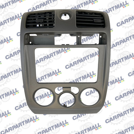 04-06 Chevy Colorado Radio Climate Control Bezel Trim Panel w/ Air Vent 15191920