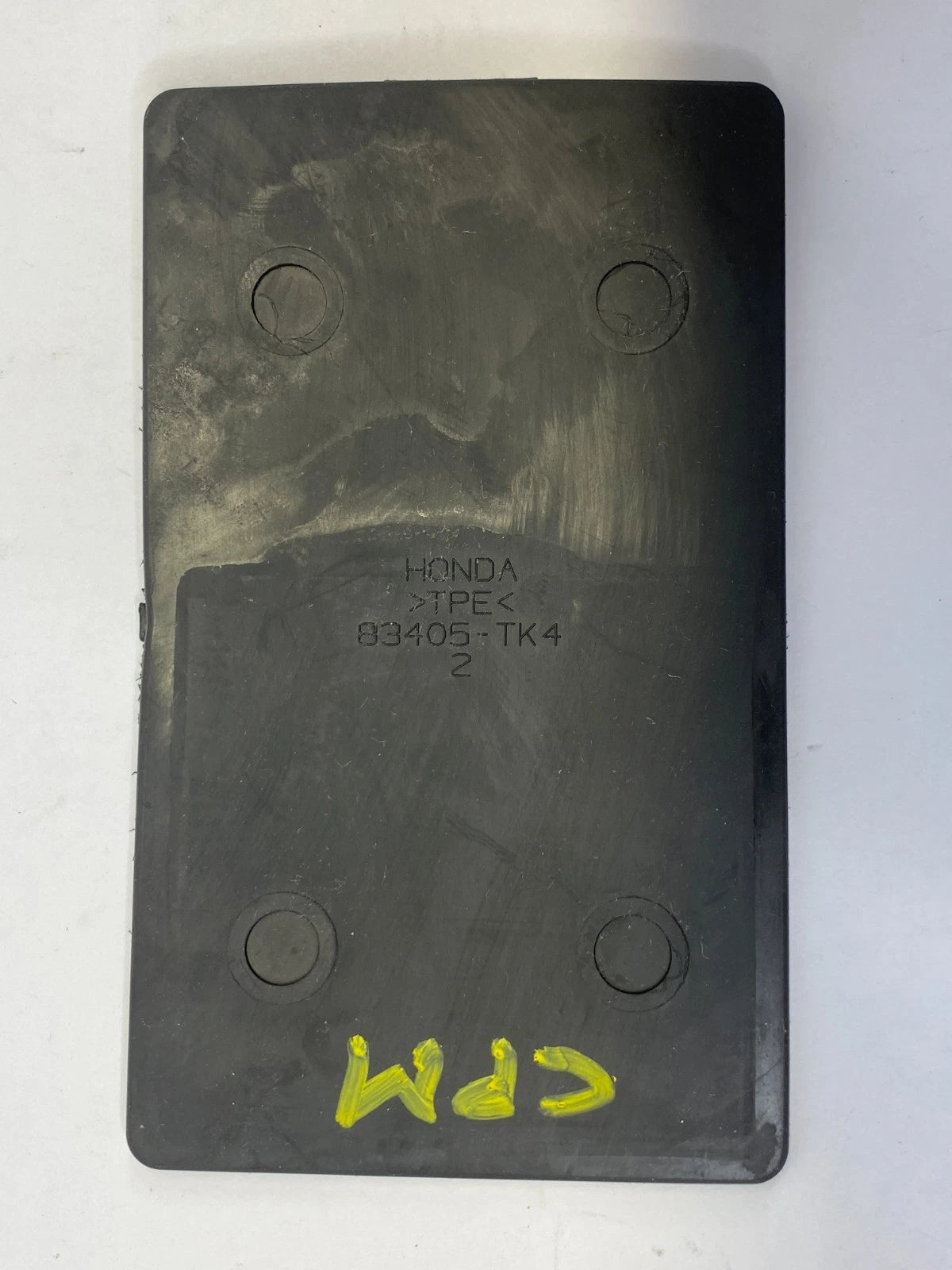 2009-2014 09-14 ACURA TL CENTER CONSOLE RUBBER MAT TRAY BLACK 83405-TK4 OEM