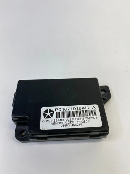 09-16 CHRYSLER TOWN & COUNTRY REMOTE COMPASS CONTROL MODULE UNIT 04671918AG OEM