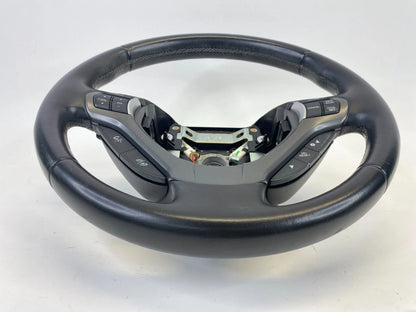 2009-2014 ACURA TSX STEERING WHEEL W/ CRUISE & AUDIO PADDLE SHIFT LEATHER OEM