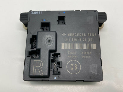 2003-2009 Mercedes-Benz E320 Rear Right Back Side Door Control Module 2118201626