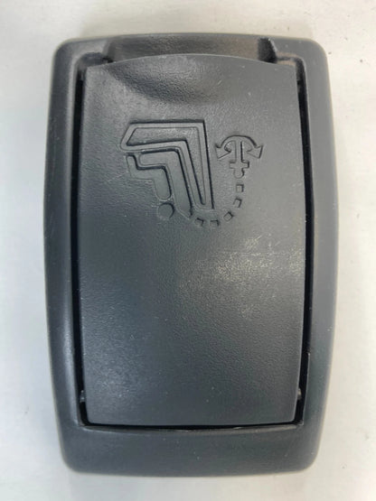 2009 MITSUBISHI GALANT 4DR DECK SEAT CHILD SAFETY ANCHOR HOOK COVER CAP TRIM OEM