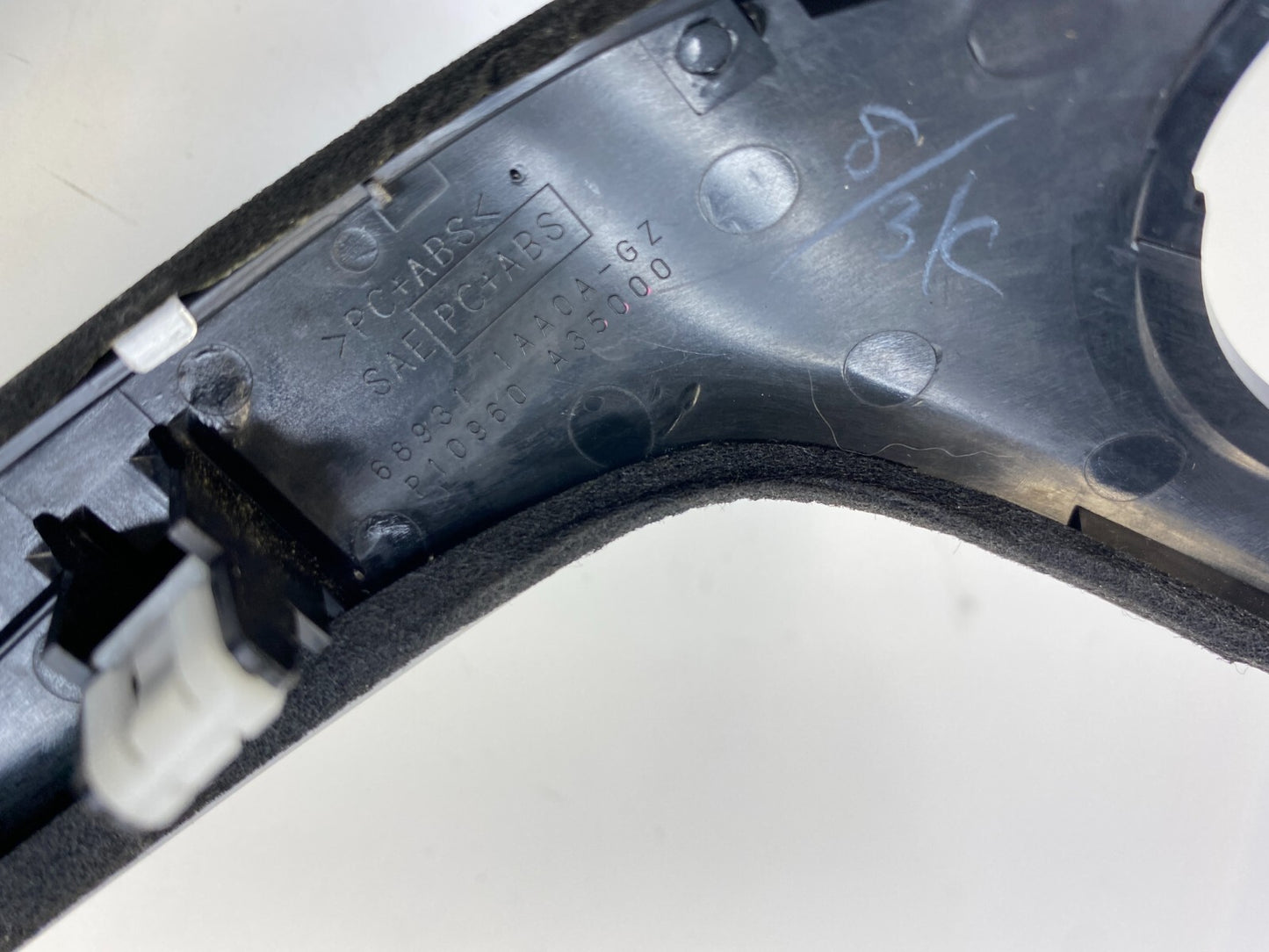 2009-2014 Nissan Murano Center Dash Left Side Start Switch Button Trim Bezel OEM