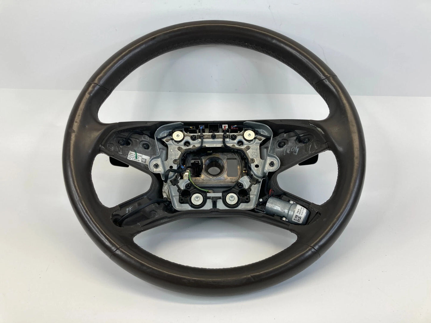 2012-2016 MERCEDES-BENZ E350 LEFT DRIVER STEERING WHEEL ASSEMBLY A212-460-23-03