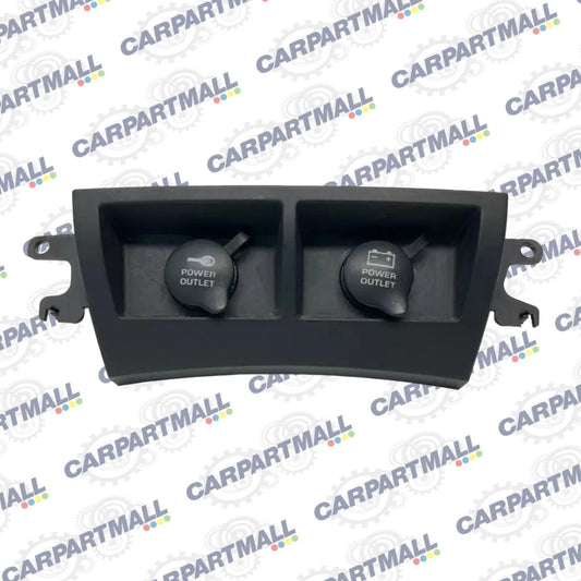 2004-2008 CHRYSLER PACIFICA DUAL POWER OUTLET BEZEL DASH MOUNT OEM OUP49TRMAB