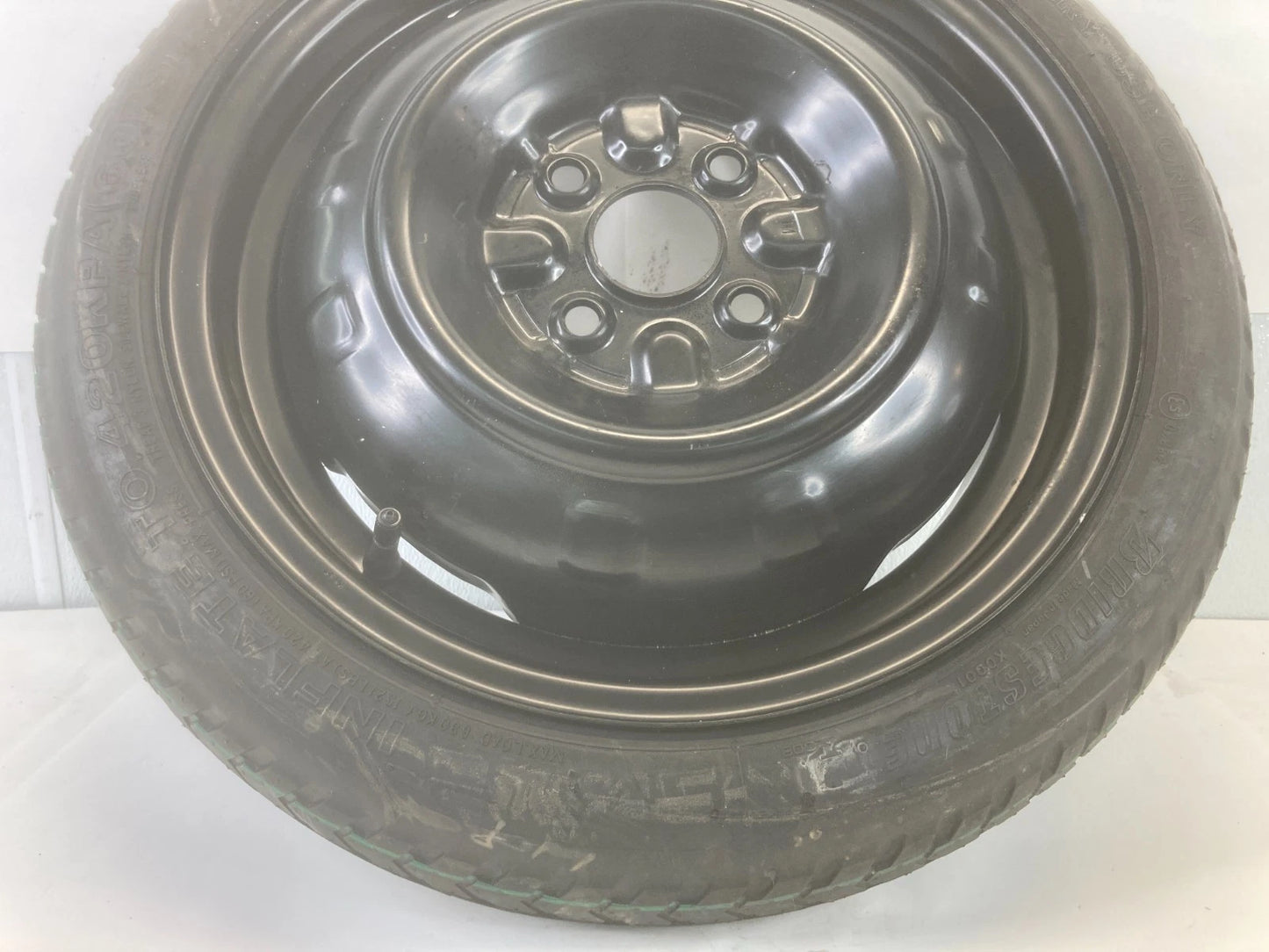 06-11 TOYOTA YARIS EMERGENCY SPARE TIRE COMPACT DONUT WHEEL T125/70D15 95M OEM