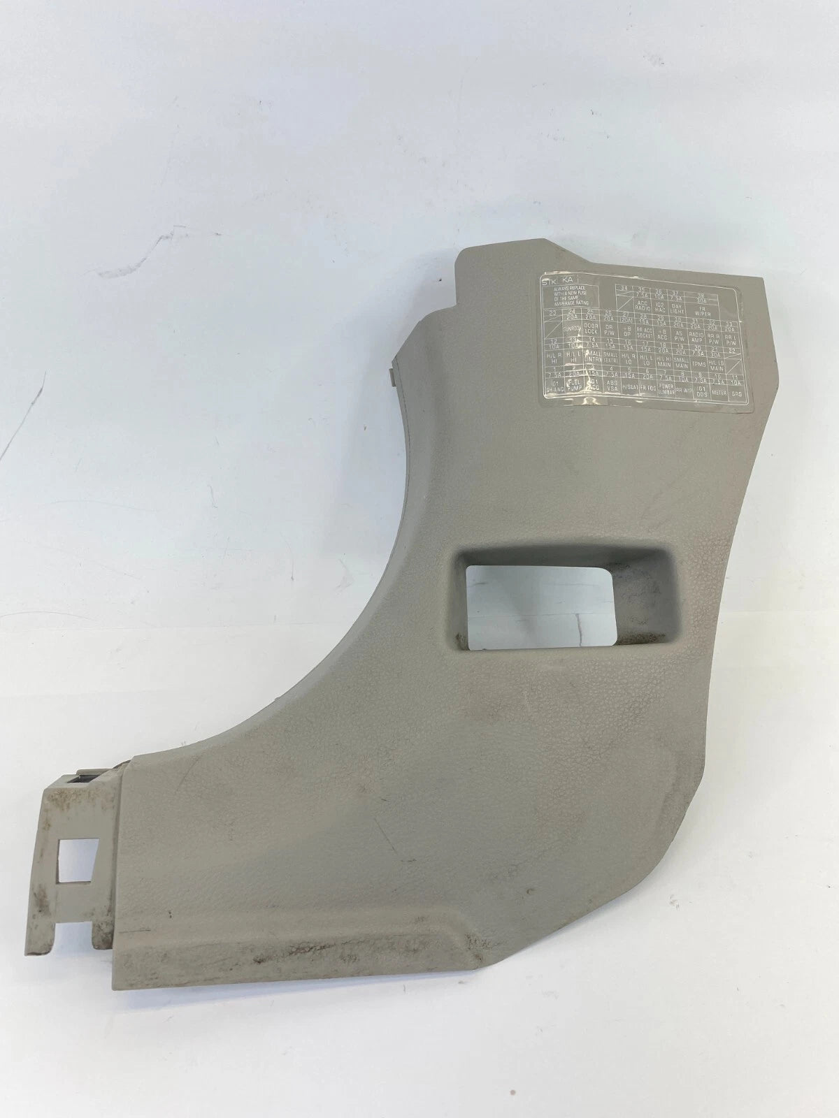 07-12 ACURA RDX LOWER DASH LEFT SIDE KICK PANEL COVER TRIM 83161-STK-A000 OEM