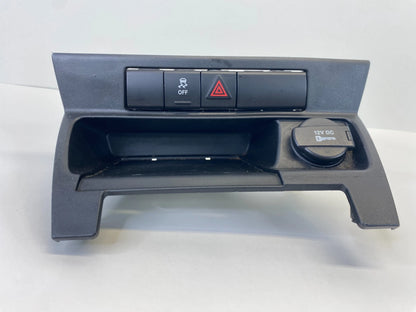 2010-2012 DODGE CALIBER DASH HAZARD TRACTION SWITCH STORAGE BEZEL OEM 68044102AB