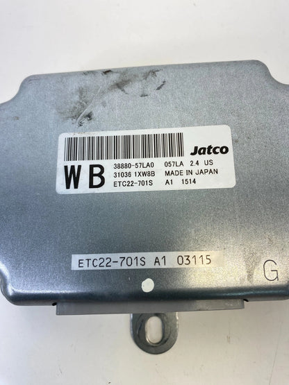 2010-2012 SUZUKI KIZASHI 2.4L TRANSMISSION CONTROL MODULE TCM OEM 38880-57LA0