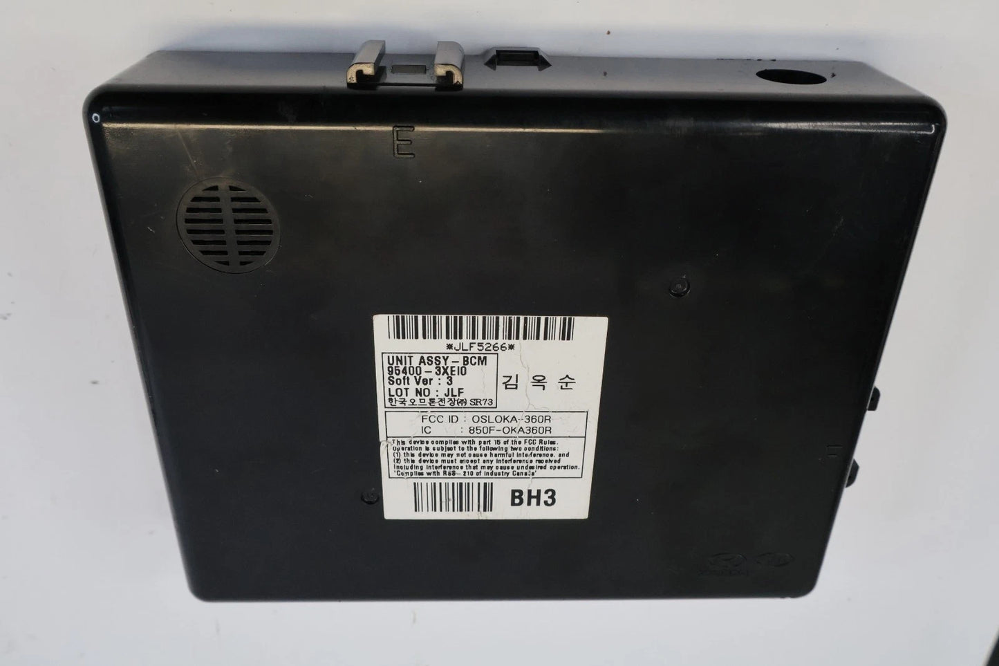 2014-2016 HYUNDAI ELANTRA BODY COMPUTER CONTROL MODULE BCM BCU 95400-3XE10 OEM