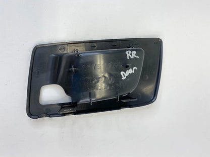 04-06 SRX 03-07 CADILLAC CTS RR RIGHT INNER DOOR HANDLE BEZEL TRIM OEM 25752964