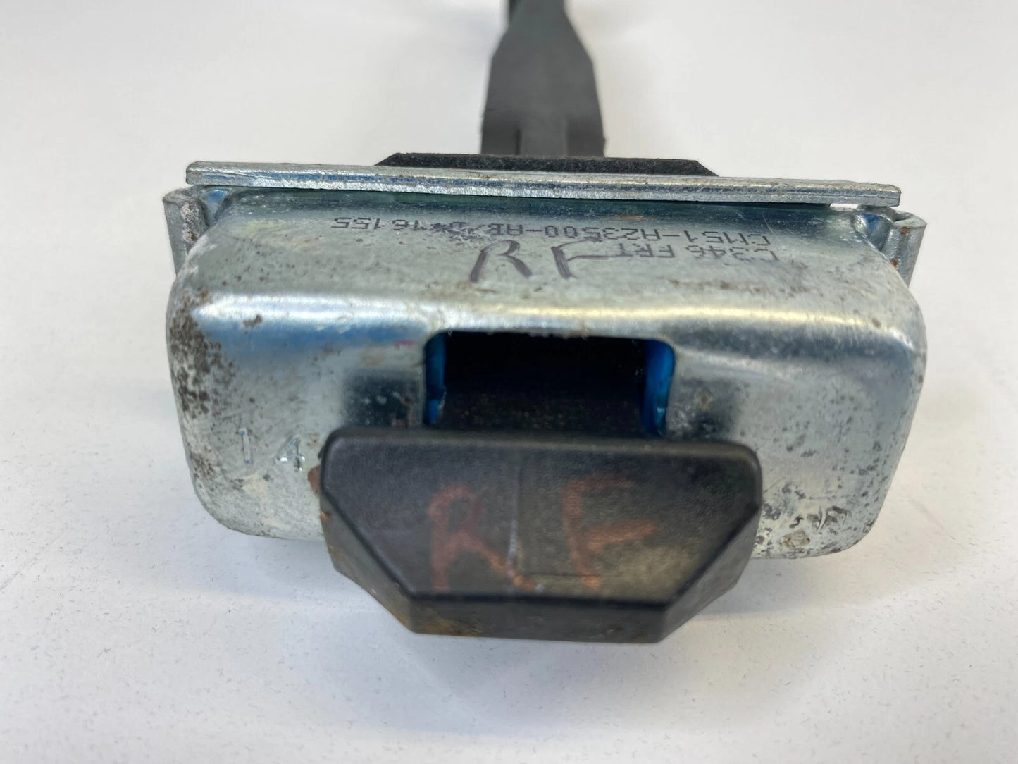 2012-2018 FORD FOCUS FRONT RIGHT DOOR LOCK CHECK STOPPER STRAP CM51A23500AB