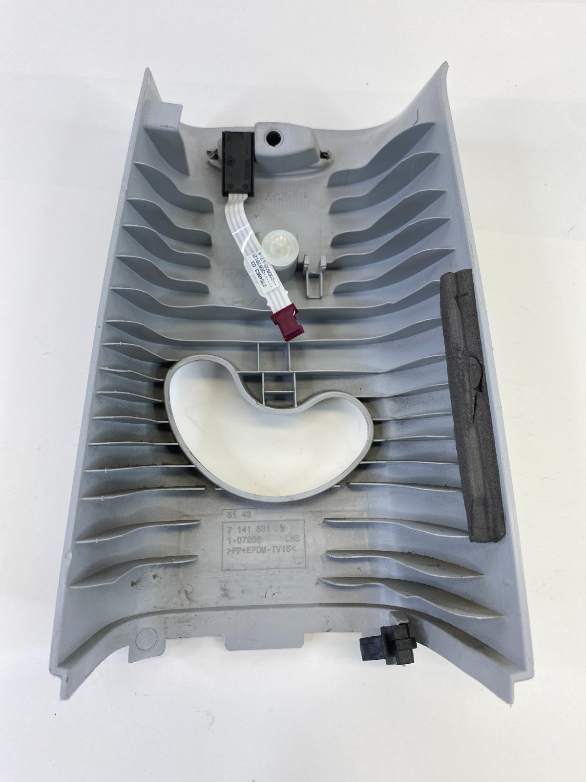 07-10 Mini Cooper Front Left Center B Pillar Upper Trim Panel Cover 51437141531