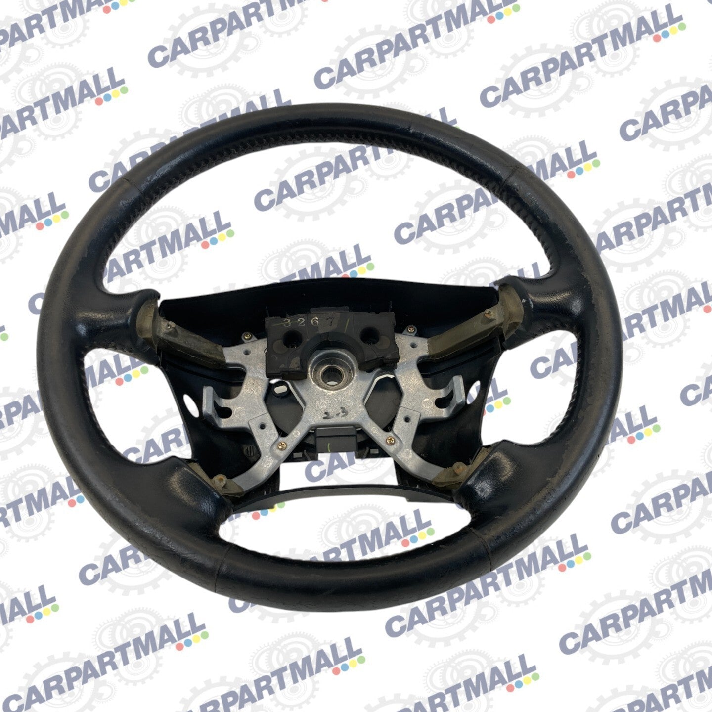 2002 Nissan Pathfinder Left Driver Side Steering Wheel 4-Spoke Assy OEM