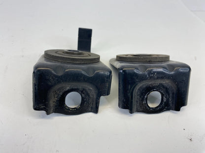 2013 INFINITI JX35 LEFT & RIGHT RADIATOR MOUNTING BRACKET SUPPORT PAIR SET OEM