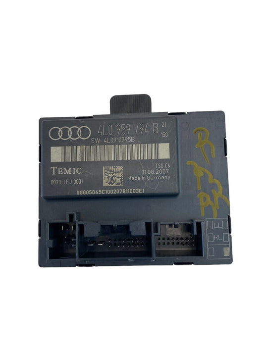 2007 2008 Audi Q7 Rear Right Passenger Side Door Control Module Unit 4L0959794B