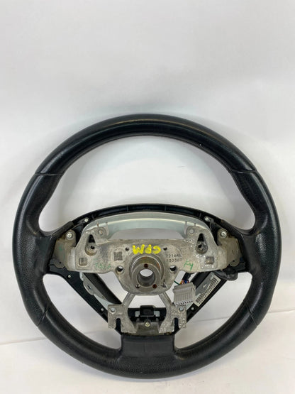 2007 2008 INFINITI G35 SEDAN STEERING WHEEL WITH SWITCHES BLACK LEATHER OEM