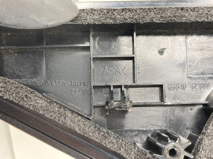 14-19 Kia Soul Rear Right Passenger Door Outside Delta Molding 83840-B2000 OEM