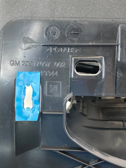 2010-2017 GMC TERRAIN DASH SPEEDOMETER CLUSTER PANEL COVER TRIM 20917097 OEM