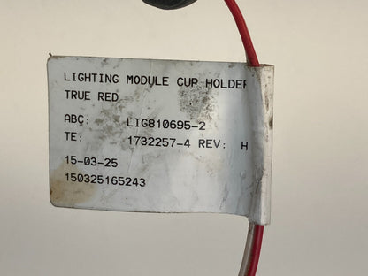 2010-2017 GMC Terrain Console Cup Holder Light Lamp w/ Harness Wire LIG810695-2