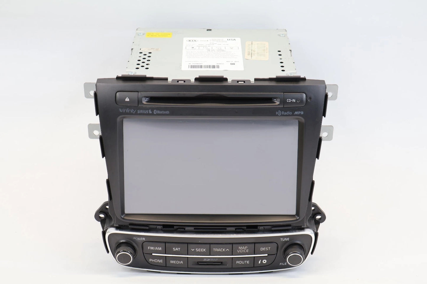 2014 2015 KIA SORENTO NAVIGATION AM/FM RADIO PLAYER DISPLAY SCREEN 96560-1UAA1VA
