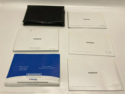 2002 02 Nissan Altima Handbook Owners Manual Guide Set w/ Cover Case OEM