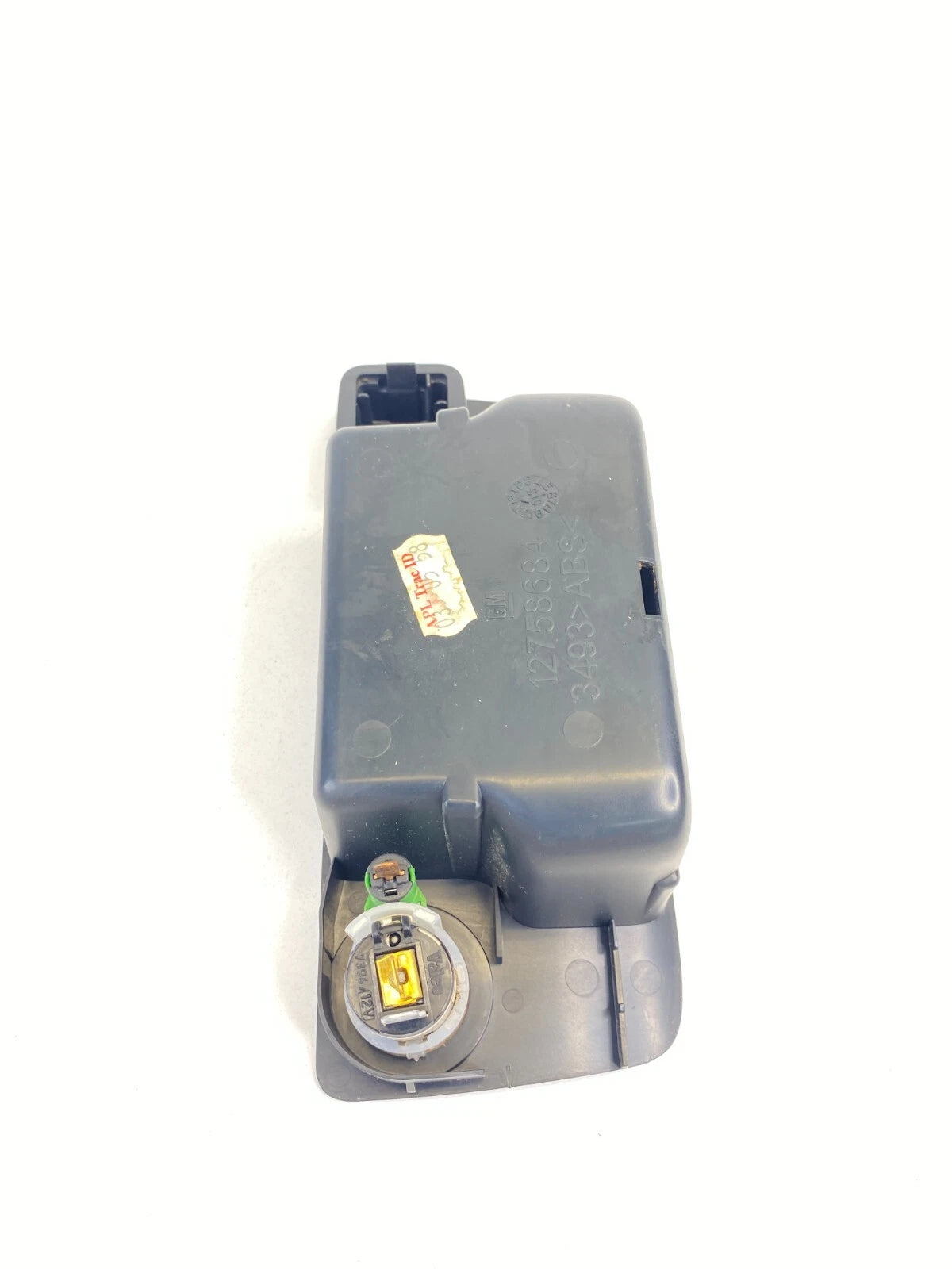 06-09 SAAB 9-5 CENTER CONSOLE ORGANIZER BOX LIGHTER OUTLET BEZEL PANEL 12758684