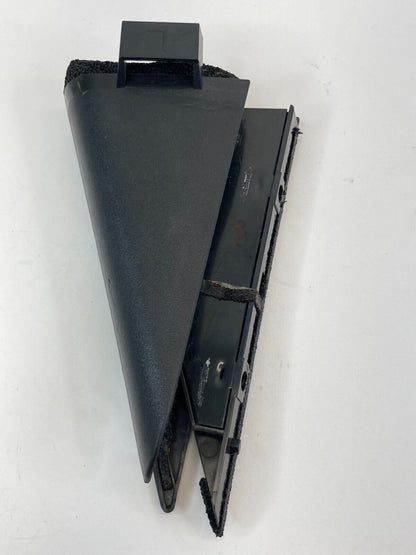 08-13 Nissan Rogue Rear Left Door Inner Corner Window Glass Cover Channel Trim