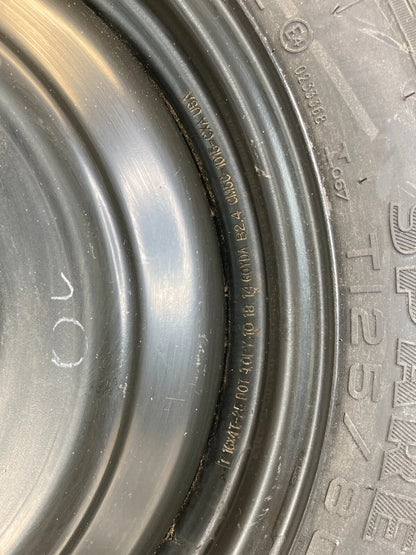 2012-2018 FORD FOCUS 13-20 FUSION SPARE TIRE WHEEL RIN COMPACT DONUT T125/80 R16