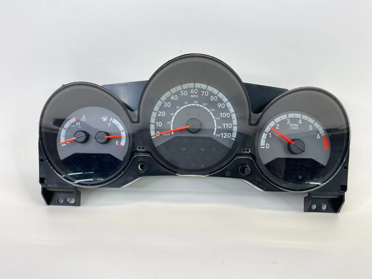 2011 2012 DODGE CALIBER SPEEDOMETER CLUSTER GAUGES 132.158 MILES 68087323AB OEM