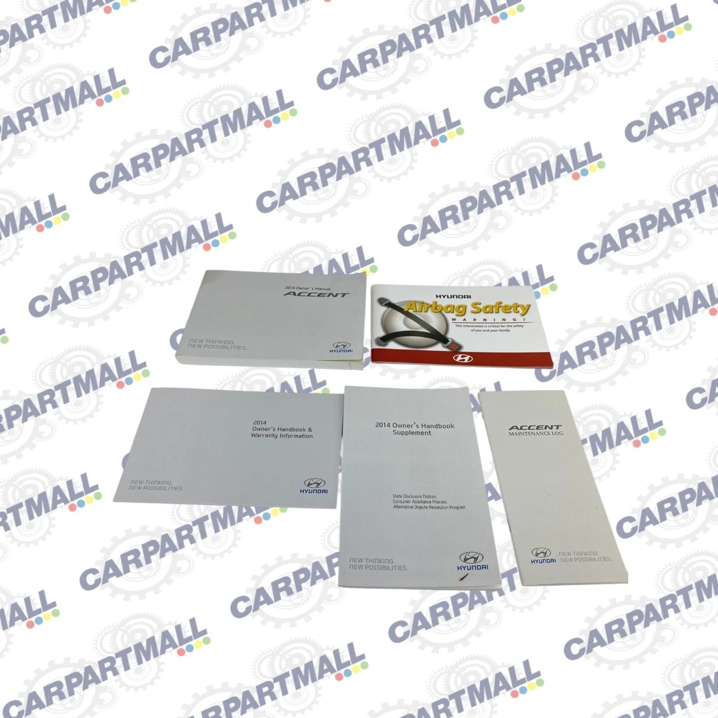 2014 HYUNDAI ACCENT OWNERS USER MANUAL WARRANTY INFORMATION HANDBOOK SET OEM