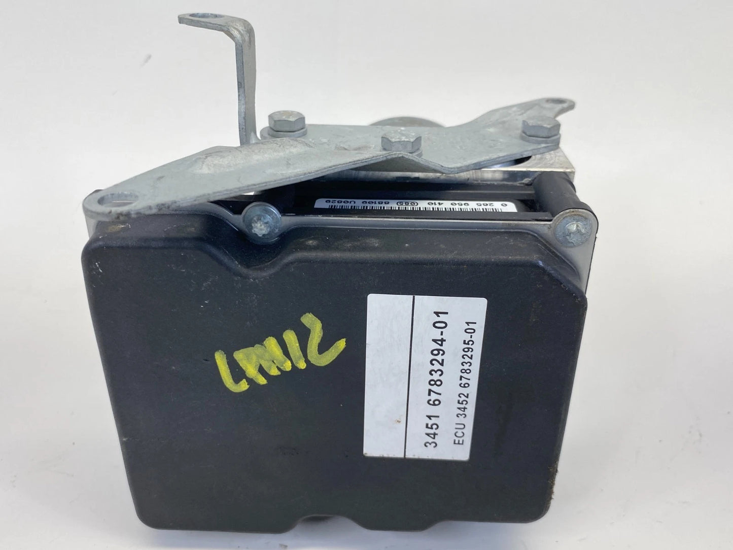 07 08 BMW 335XI AWD MT ABS ANTI-LOCK BRAKE PUMP CONTROL MODULE 3451676855001 OEM