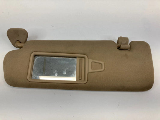 2011-2014 HYUNDAI SONATA FRONT LEFT DRIVER SIDE SUNVISOR SUN VISOR SHADE BEIGE