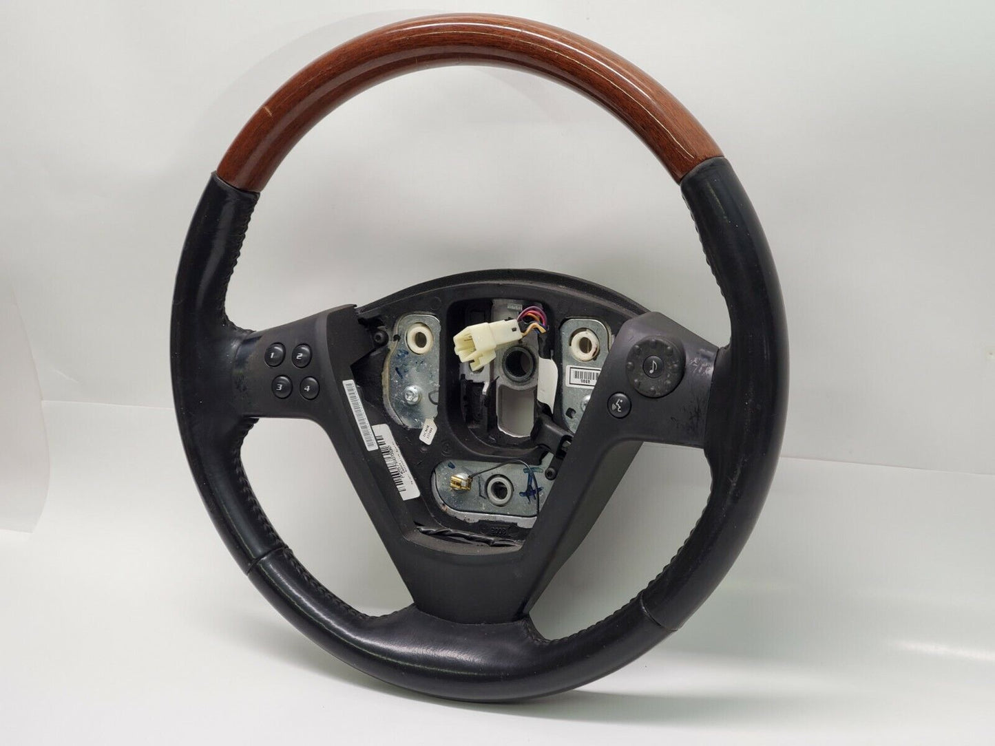 04-07 Cadillac CTS Steering Wheel Assembly w/ Leather & Audio Switches 25766590