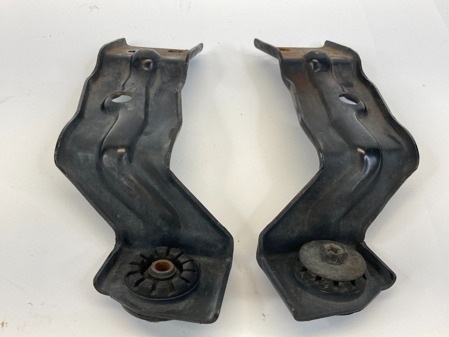 2003-2006 Acura MDX Radiator Bracket Mount Support Left & Right Pair OEM