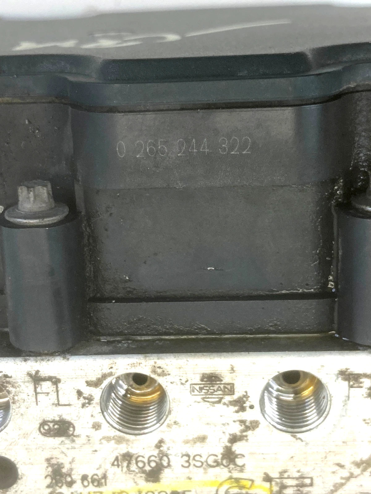 2014 2015 NISSAN SENTRA ANTI-LOCK BRAKE PUMP MODULATOR ASSEMBLY FRONT 476603SG0C