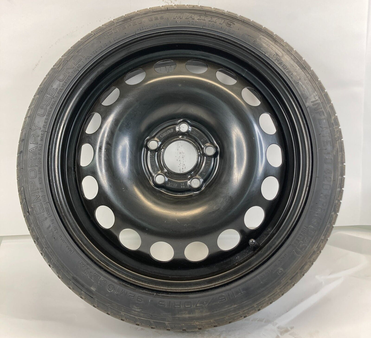 2014-2019 Ford Fiesta Spare Tire Rim Wheel Compact Donut T115/70/R16