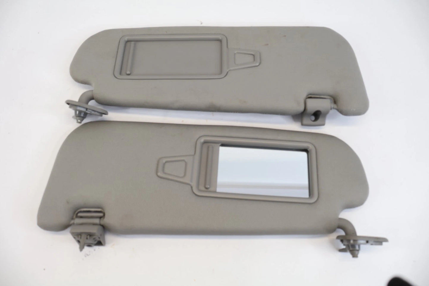 2011-2016 KIA OPTIMA ROOF LH & RH SUNVISOR SUN VISOR SHADE PAIR SET W MIRROR OEM