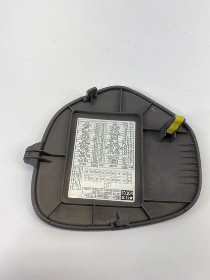 2000-2005 TOYOTA CELICA CENTER CONSOLE RIGHT SIDE FUSE BOX COVER CAP OEM