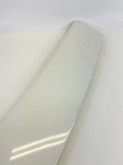 05-09 PONTIAC G6 SEDAN REAR TRUNK LID SPOILER WING MOUNTED WHITE 22625074 OEM
