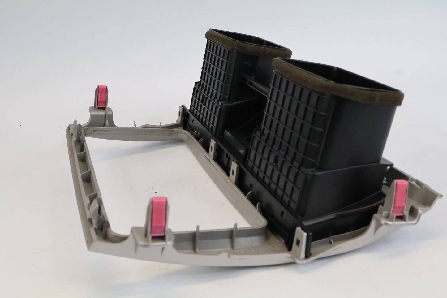 2007-2012 TOYOTA YARIS CENTER DASH RADIO BEZEL W/ AIR VENTS & HAZARD SWITCH OEM