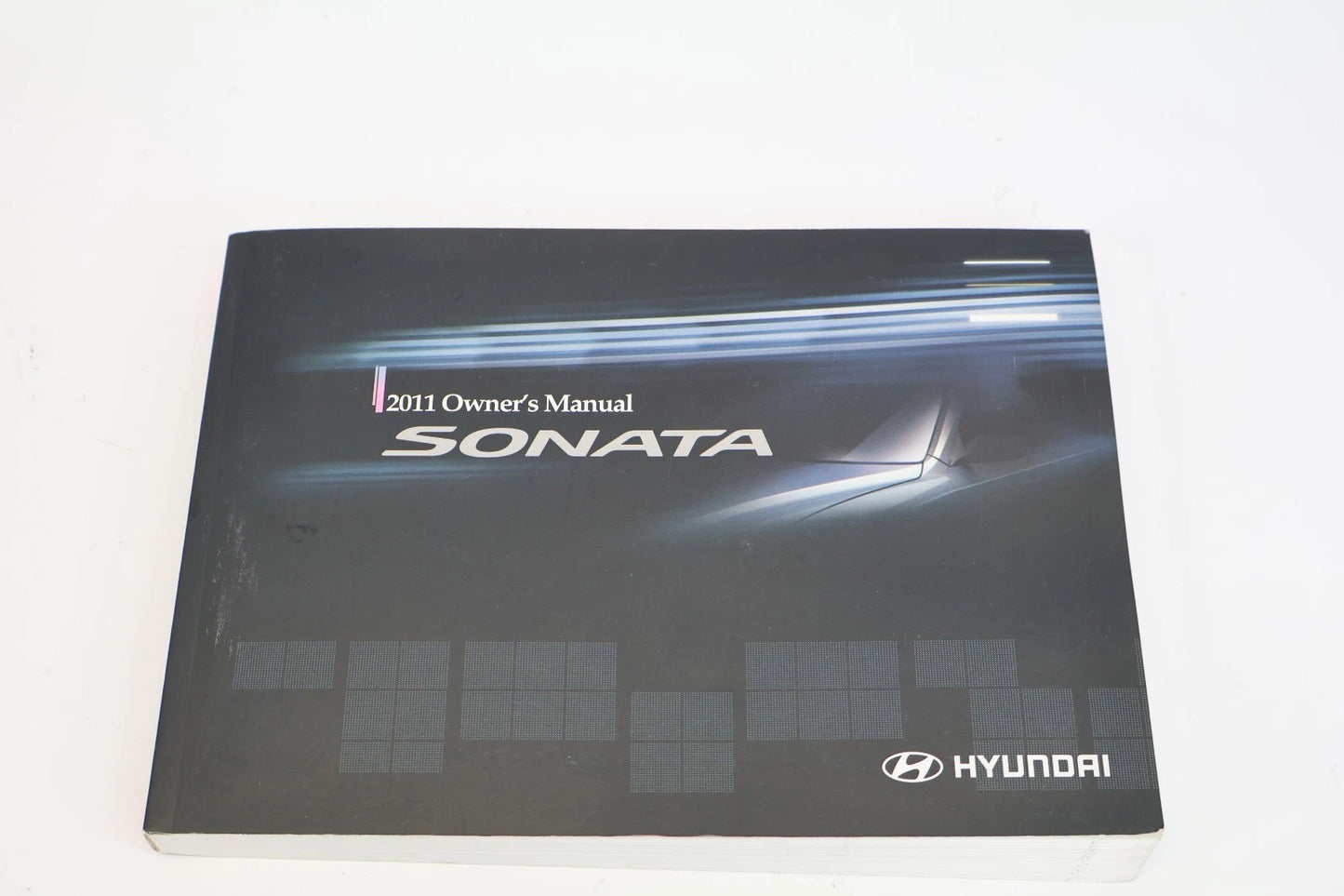 2011 HYUNDAI SONATA OWNERS MANUAL SET WITH CASE USER GUIDES BOOKLETS OEM FACTORY