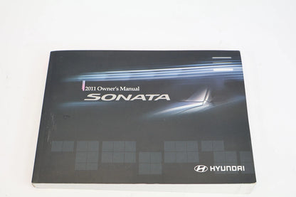 2011 HYUNDAI SONATA OWNERS MANUAL SET WITH CASE USER GUIDES BOOKLETS OEM FACTORY