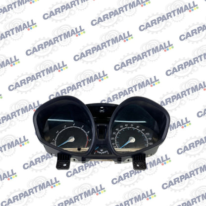 2014 FORD FIESTA 1.6L AT SPEEDOMETER INSTRUMENT CLUSTER 99K MILES VPDE8F10894A